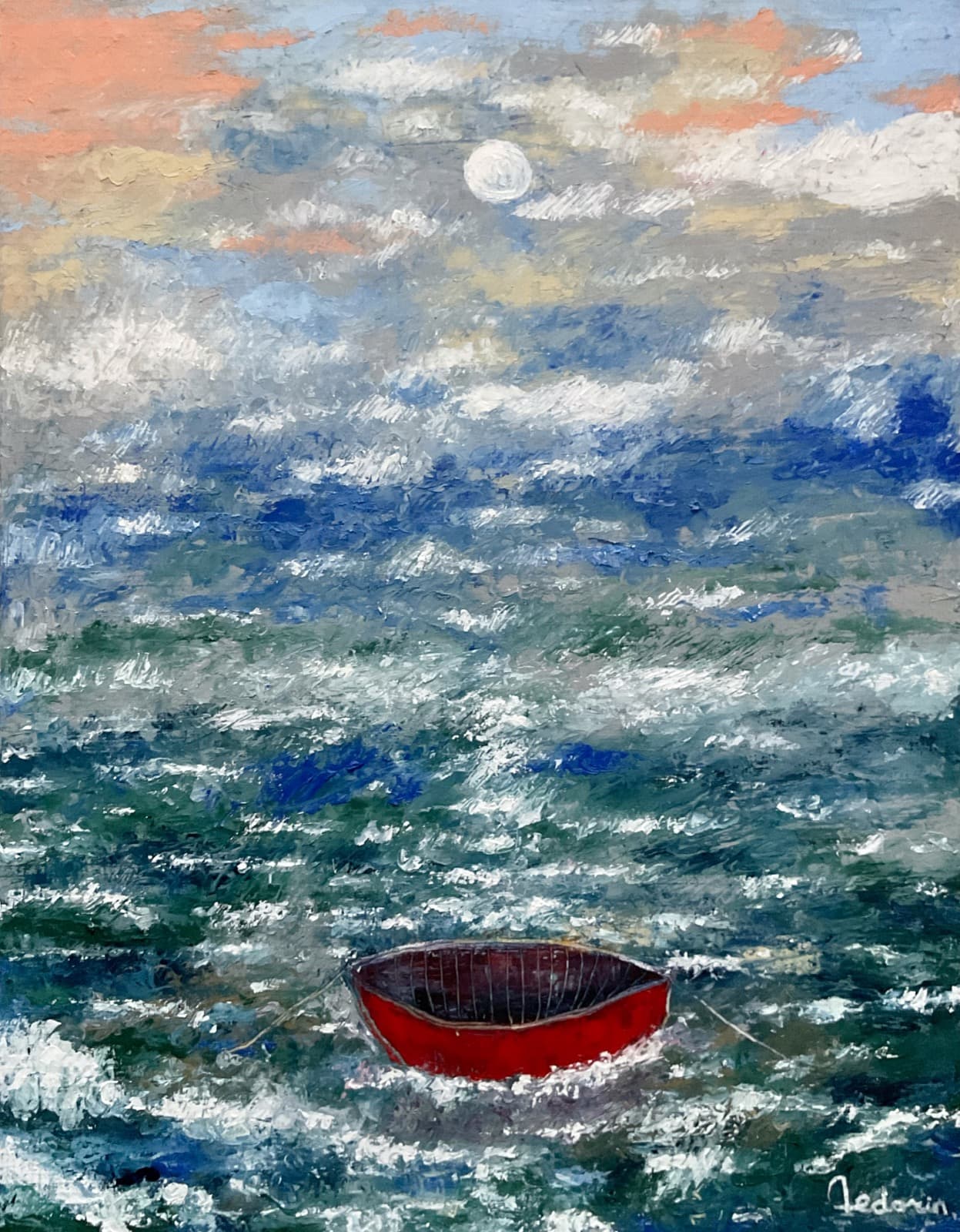 Unidade Harmoniosa — oil painting by Porfirii Fedorin, 2024